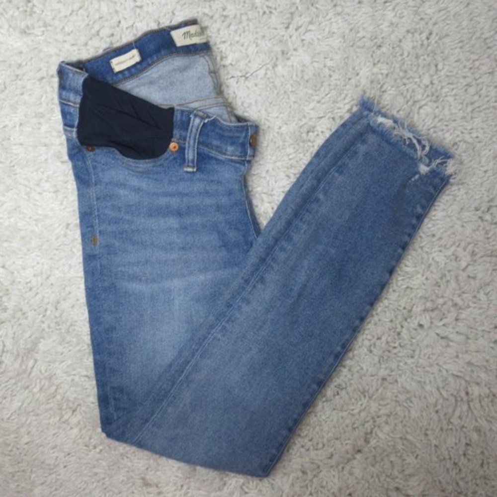 Madewell Maternity Side-Panel Skinny Jeans sz 26